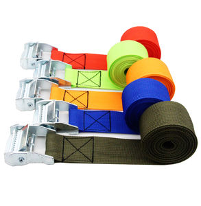 Xinda 1 Zoll 25mm Bestickter Elastischer Spanngurt für Fracht Cam-Befestigung Gepäck mit Metallschnalle - Product Image 5