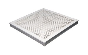 Plancher surélevé en aluminium <span class=keywords><strong>haut</strong></span> <span class=keywords><strong>de</strong></span> <span class=keywords><strong>gamme</strong></span> 24''*24'' Panneau solide en aluminium pour salle blanche - Product Image 4