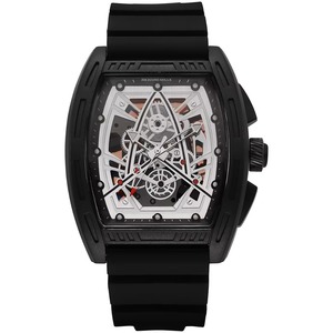 Reloj de Cuarzo de Lujo para Hombre, Esfera Hueca, Correa de Silicona, Deportivo, Casual, para Estudiantes, Compra al por Mayor - Product Image 1