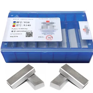 Facing Lathe Tools Blades Carbide Tips YG8 A140 Welding Brazed Tips