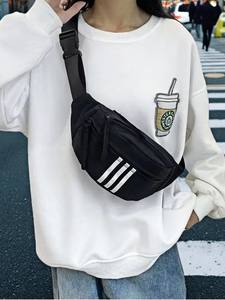 Nueva Mochila de Pecho Estilo Coreano, Personalizada, Impermeable, de Poliéster, para Deportes al Aire Libre, Riñonera con Cierre, Casual, Bandolera, Unisex - Product Image 2