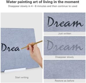 2020 Amazon PPmedio ambiente A3 agua bloc de dibujo portátil dibujo Zen artista agua pintura tablero de dibujo gráfico Junta - Product Image 2