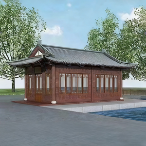 पोस्टमॉडर्न लक्जरी प्रीफैब्रिकेटेड वाटरप्रूफ छोटे विला कंटेनर घर समुद्र तट छुट्टी अपार्टमेंट अपार्टमेंट के लिए पर्यावरण के अनुकूल उपयोग - Product Image 2