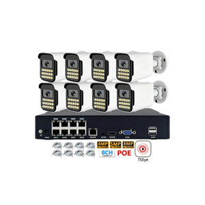 Système de caméra CCTV TSEye 8MP, caméra IP 4K, caméra CCTV PoE, caméra IP PoE Émirats arabes unis, système de surveillance de sécurité NVR Moyen-Orient - Product Image 1