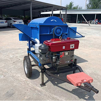 Machinerie agricole : Batteuse à blé et riz, machine à décortiquer le riz et le blé