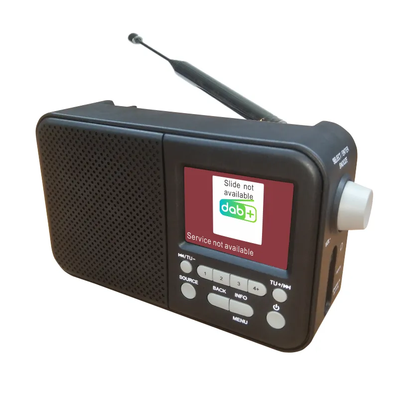 Jenmart P2053C PORTABLE Bluetooth Alarm Clock DIGITAL DAB+ Radio Dab - Dab FM Digital RADIO Radio