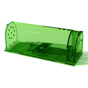 Nhân đạo không độc hại Chuột bẫy phù hợp an toàn trong nhà ngoài trời Sử dụng nhựa rat bắt Hộp kiểm soát dịch hại bẫy - Product Image 4