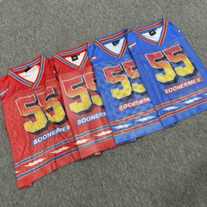 American Vintage Unisex Lighetwight malla camiseta transpirable fútbol Boxy Fit Oversized Jersey camisetas - Product Image 3