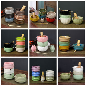 Ensemble cadeau de thé vert <span class=keywords><strong>matcha</strong></span> rose coloré, ensemble de bols à <span class=keywords><strong>matcha</strong></span>, ensemble de bols à <span class=keywords><strong>matcha</strong></span> en céramique colorée, <span class=keywords><strong>kit</strong></span> Chawan Chasen - Product Image 5
