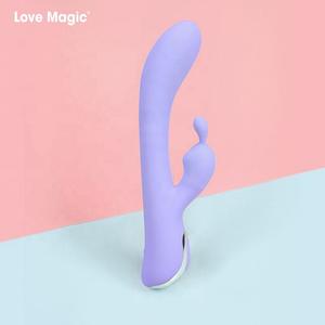 Vibrador de Conejo Sexual de Silicona para Mujer, Vibradores Sexuales con Inserto Vaginal de Fábrica, Dildos Rosas Vibrantes para Mujer - Product Image 4