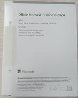 Office Hogar y Empresas 2024, Versión en Caja para 1 PC/MAC, Activación Global en Línea