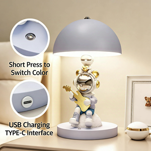 ของตกแต่งรูปนักบินอวกาศสัตว์เรซิ่นใหม่ปี <span class=keywords><strong>2026</strong></span> สำหรับตกแต่งห้องนั่งเล่น ห้องเด็ก ห้องนอน พร้อมไฟกลางคืน ของตกแต่งระดับไฮเอนด์ - Product Image 5