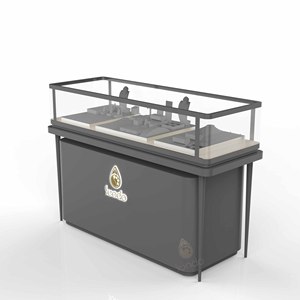 Phong cách phổ biến Bảo tàng Antique dipslay Prop cửa hàng đồ trang sức kiosk đồ nội thất Showcase đối với trang sức hiển thị đứng lưu trữ - Product Image 5