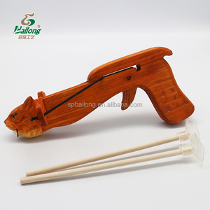 Arc à flèches en bois coloré peint à la main <span class=keywords><strong>de</strong></span> 22 cm pour enfants, jeu <span class=keywords><strong>de</strong></span> <span class=keywords><strong>tir</strong></span> en plein air - Product Image 4