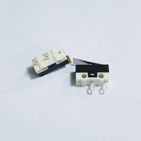 Micro-interrupteur 0,1A 3A 125V pour bouton poussoir, 3 bornes, micro-interrupteur pour souris de jeu, micro-interrupteur à clic