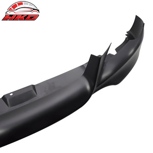 Convient pour BMW E92 E93 Série 3 M 07-10, lèvre de pare-chocs avant style M-Tech, non peinte, noire - Product Image 4