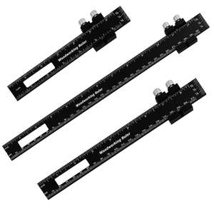 Règle de mesure <span class=keywords><strong>triangulaire</strong></span> en bois, règle de marquage pour le travail du bois, vente chaude en Chine - Product Image 1