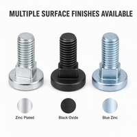 Vis micro non standard JinLi LS005, boulons en T M0.6 M3.0, acier au carbone zingué, fixations de précision personnalisées, électronique OEM ODM