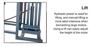 Máquina de eliminación de cobre del estator del motor de doble cabezal utilizada para desmontar el cobre del motor antiguo y el estator del motor - Product Image 4