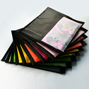 Wholesale custom frosted plastic black zip bag biodegradable packaging bags zipper bag clothes with logo