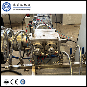 เครื่องรีดท่อเกลียวแบบสกรูเดี่ยว PVC ควบคุมด้วย PLC ประหยัดพลังงาน ราคาแข่งขัน สำหรับท่อดูดทราย - Product Image 3
