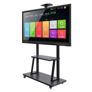 Pizarra electrónica interactiva personalizada, tablero inteligente para aula y escuela, 55, 65, 75, 86, 98, 100, 105, 110 pulgadas