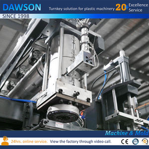 Mesin cetak tiup plastik otomatis Jerrycan stasiun ganda mesin pembuat ekstrusi - Product Image 4