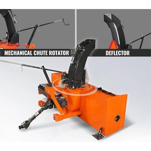 Petite balayeuse à neige manuelle pour routes, machines à balayer la neige, souffleuse à neige, charrue à neige à vendre - Product Image 6