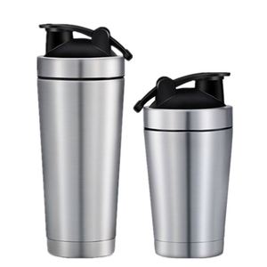 Stainless Steel Insulated Protein <b>Shaker</b> <b>Bottle</b>, Double Wall Vacuum Gym <b>Shaker</b> Cup with Lid, Custom Logo Reusable <b>Bottle</b> - Product Image 1
