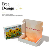 Emballage cadeau de Noël personnalisé, vernis à ongles, huile à ongles, emballage cadeau d'anniversaire pliable, laminage mat, biodégradable