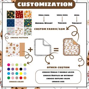 Couverture matelassée personnalisée pour bébé, en jersey biologique 100% coton, hypoallergénique, légère, pour nourrissons et tout-petits - Product Image 3
