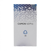 Smartphone Camon 40 Pro 5G 256 Go 12 Go de RAM Écran AMOLED Incurvé 120 Hz Téléphone Mobile IA 108 MP