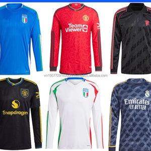 Camiseta de Fútbol Retro Personalizada con Logotipo, Manga Corta, Transpirable, para Fanáticos, Otoño-Invierno 2026, Gruesa, para Cualquier Partido - Product Image 2