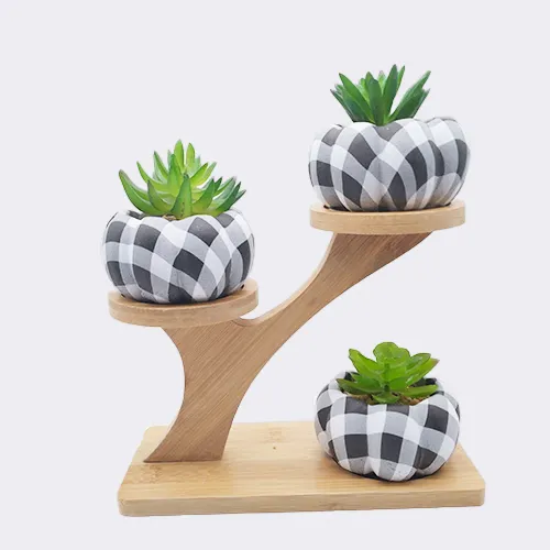 Set di 3 vasi per fioriere succulente fioriera terrario regalo Bonsai vaso per piante in ceramica vaso per fiori decorazioni da giardino pianta d'aria terrario Hang