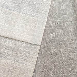 <span class=keywords><strong>Tela</strong></span> de Jacquard Lisa con Puntos <span class=keywords><strong>para</strong></span> Cortinas de Sala de Estar, Tejido de Punto con Hilo Teñido de Algodón y Lino Sintético - Product Image 3