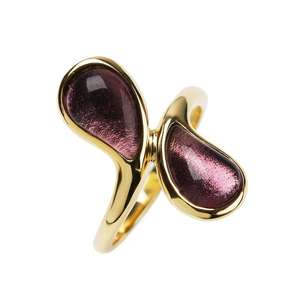 Bijoux d'anniversaire pour femme en argent 925 personnalisé, sertis de pierres précieuses, style artisanal italien vintage, avec cristaux et strass, tendance et simple - Product Image 1