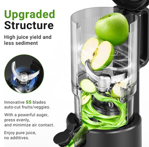 Máy ép trái cây nghiền nhuyễn miệng rộng 130mm, giá xuất xưởng - Product Image 3