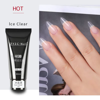 ZYZC Fournisseur d'ongles – Kit de Polygel UV 60ml pour Extensions d'Ongles, Marque Privée, Non Toxique, Sans HEMA, Longue Durée