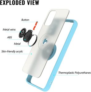 <span class=keywords><strong>Funda</strong></span> para <span class=keywords><strong>OPPO</strong></span> <span class=keywords><strong>Reno</strong></span> 16 Pro 16F 16FS 16C 15F 15 FS 15 Pro Max 15C 14 13 5G, Carcasa Translúcida con Anillo Magnético para Teléfono - Product Image 5