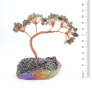 Wholesale Natural Crystal Chips Rose Quartz Gemstone Gravel 7 Chakra Crystal <b>Tree</b> - Product Image 4