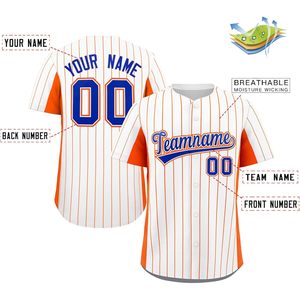 Custom Pinstripe <b>Baseball</b> Jersey Unisex Adult Sublimated Breathable Teamname 00 - Product Image 2