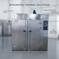 Four de séchage industriel pour poudres et granulés chimiques, contrôle de précision PLC, acier inoxydable SUS316L