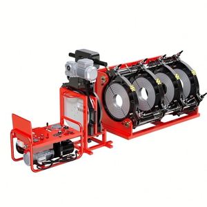 Soudeuse à soufflets hydraulique pour tuyaux en PEHD, PVDF, PP, PVC, plastique, polyéthylène – Machine de fusion par soudage bout à bout à <span class=keywords><strong>prix</strong></span> compétitif - Product Image 1