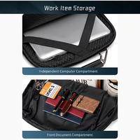 Sac à dos intelligent et durable Arctic Hunter pour ordinateur portable – Grande capacité, polyester écologique, USB, étanche, Mochila