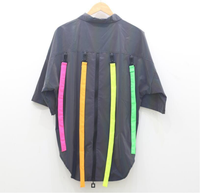Chemise de sécurité à manches courtes pour hommes, réfléchissantes, lumineux, de couleur arc-en-ciel, nouveau design d'été, collection