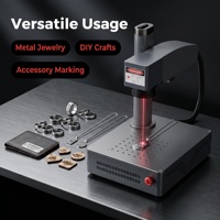 Machine de gravure laser à fibre en métal non métallique en plastique pour le marquage 30W en vente en gros