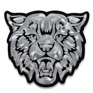 Patchs brodés personnalisés en chenille et sequins, thermocollants, avec velcro, porte-clés, badges à logo laser, appliques pour chapeaux, sacs et vêtements - Product Image 2