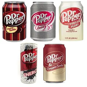 Dr. Pepper Can Soda Premium Original geschmack 12 flounce Dosen authentische Mischung aus 23 Geschmacks richtungen 12 Packung mit 24 Zählern