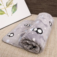 Couverture pour animaux de compagnie en fausse fourrure respirante personnalisée, couette d'hiver, tapis de couchage pour chien et chat, tapis rembourré pour animaux de compagnie