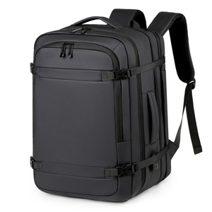 Sac à dos élégant pour ordinateur portable Sac à dos de voyage étanche avec USB et logo personnalisé extensible - Product Image 1